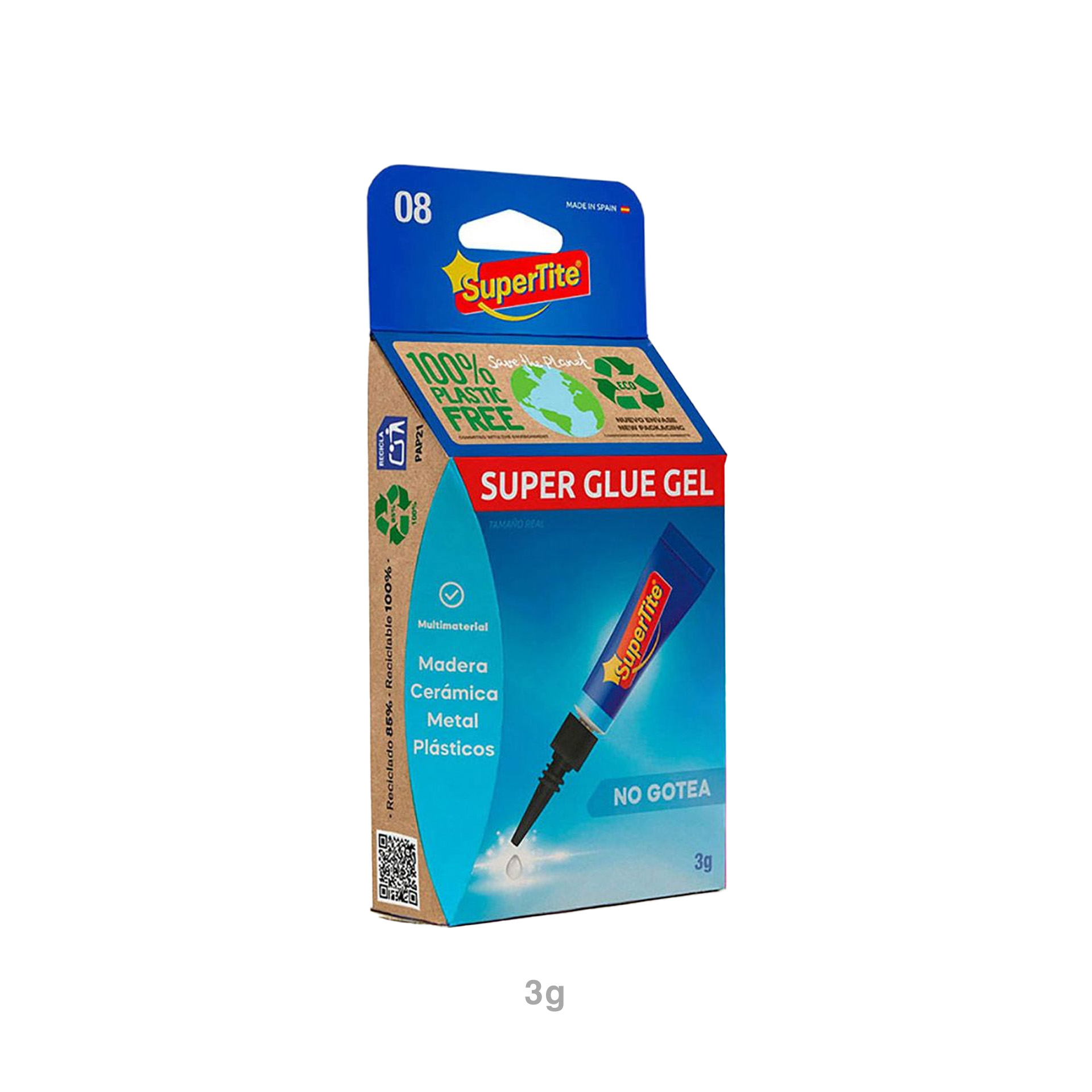 Cola Instantânea Supertite Gel 3gr