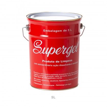 Massa Limpeza Supergel Lata 5000ml
