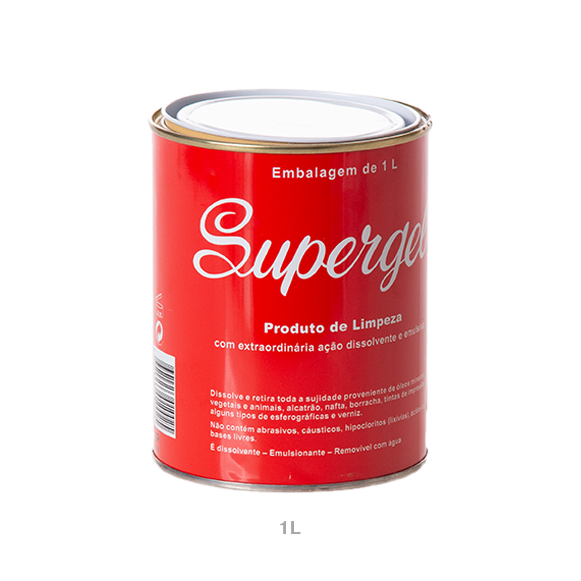 Massa Limpeza Supergel Lata 1000ml
