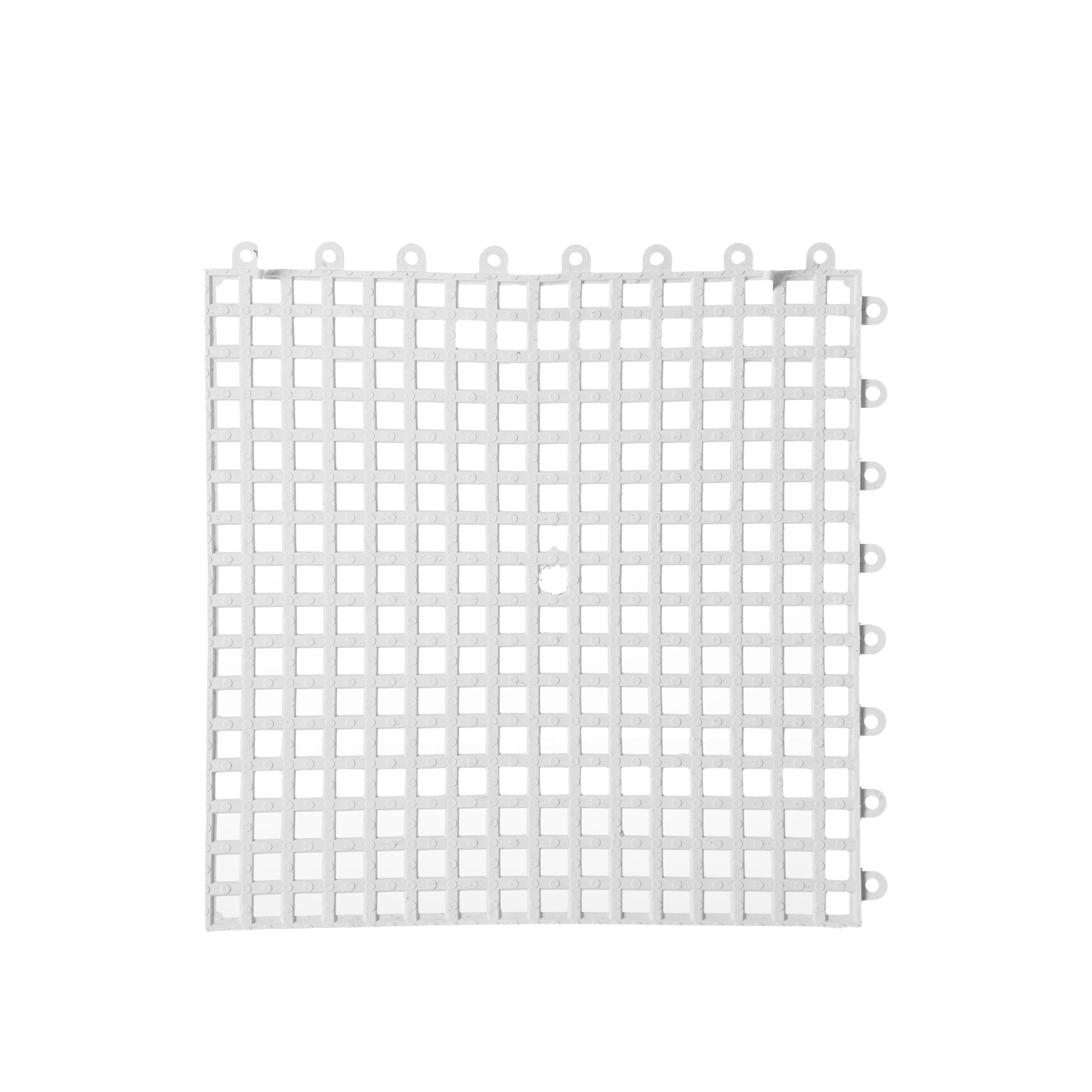 Tapete Bar Antiderrapante Branco 30X30cmX8mm Pack 4