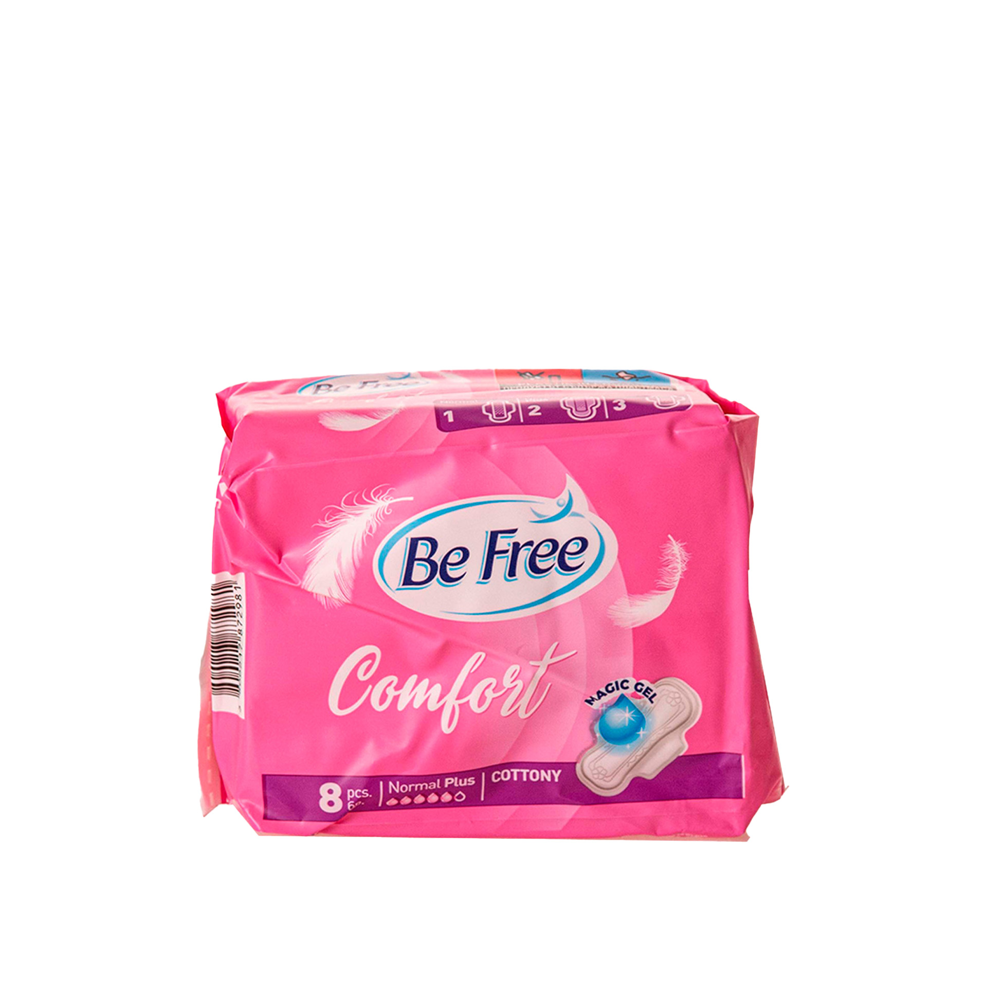 Pensos Higiénicos Be Free Comfort Plus Pack 8