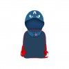 Mochila Infantil com Capuz Capito Amrica 26X31X11cm
