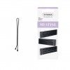 Ganchos Liso Cabelo Titania Preto 7cm Pack 20
