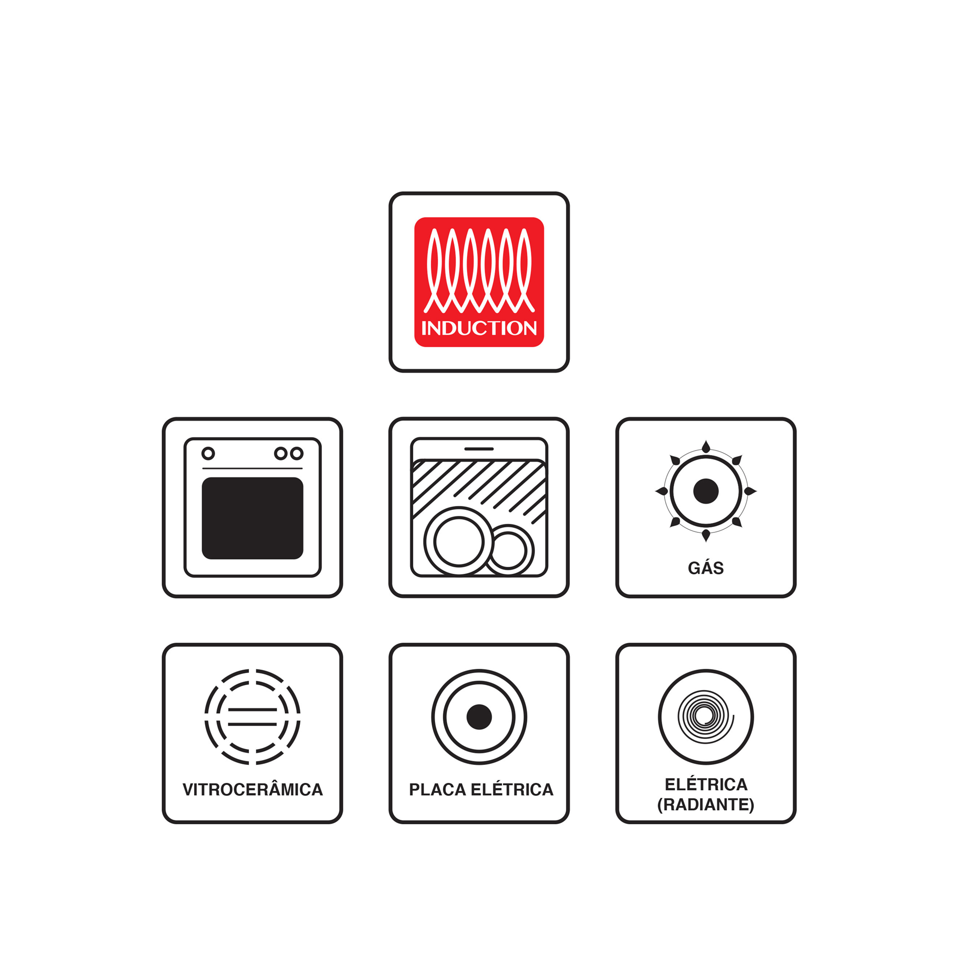 Panela Inox Grand Gourmet Alta com Asas Nº50 98L 50X50cm