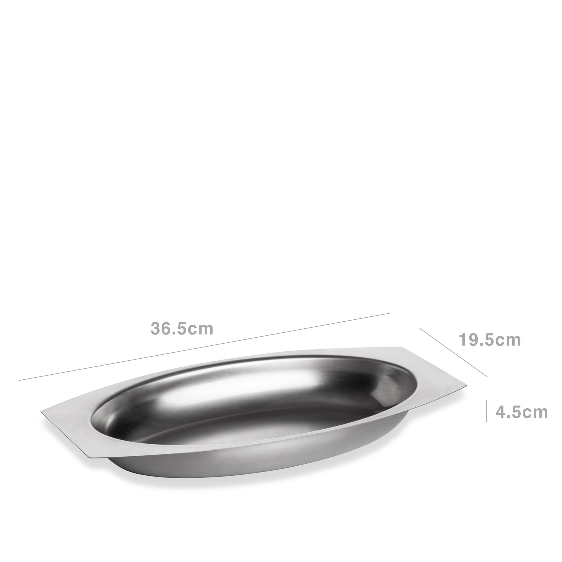 Travessa Inox Cookware Funda 36.5X19.5X4.5cm