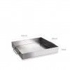 Tabuleiro Forno Inox Grand Gourmet com Asas 60X40X6cm