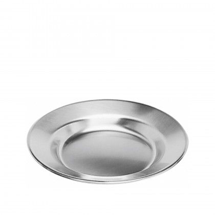 Prato Inox Gourmet Sopa Redondo 23.5X3cm