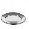 Prato Inox Gourmet Raso Redondo 36X2.5cm Prato Inox Gourmet Raso Redondo 36X2.5cm