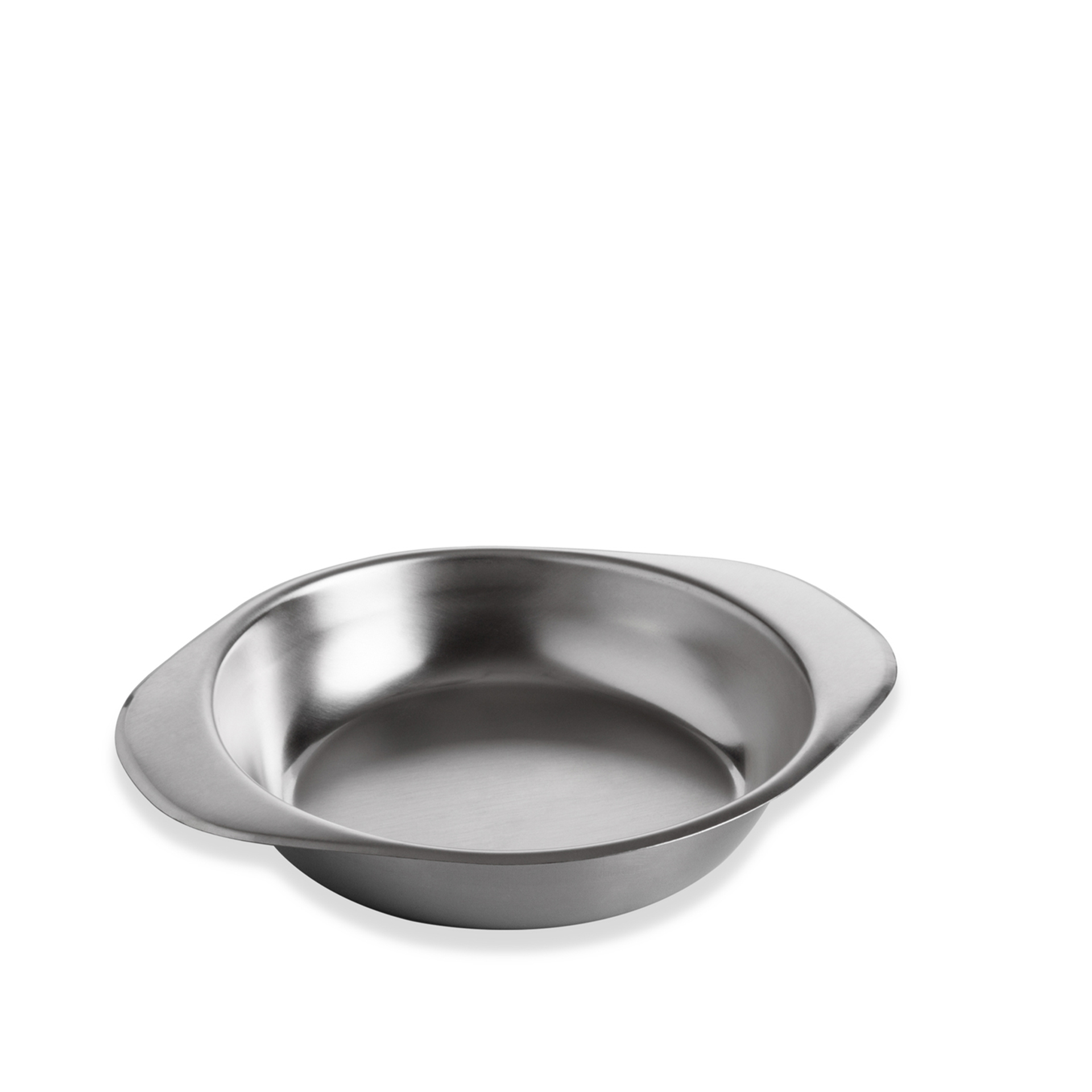 Prato Inox Gourmet Fundo com Asas 22X27X4.5cm