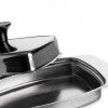 Manteigueira Inox Gourmet com Tampa 17.5X11.5X7cm Manteigueira Inox Gourmet com Tampa 17.5X11.5X7cm