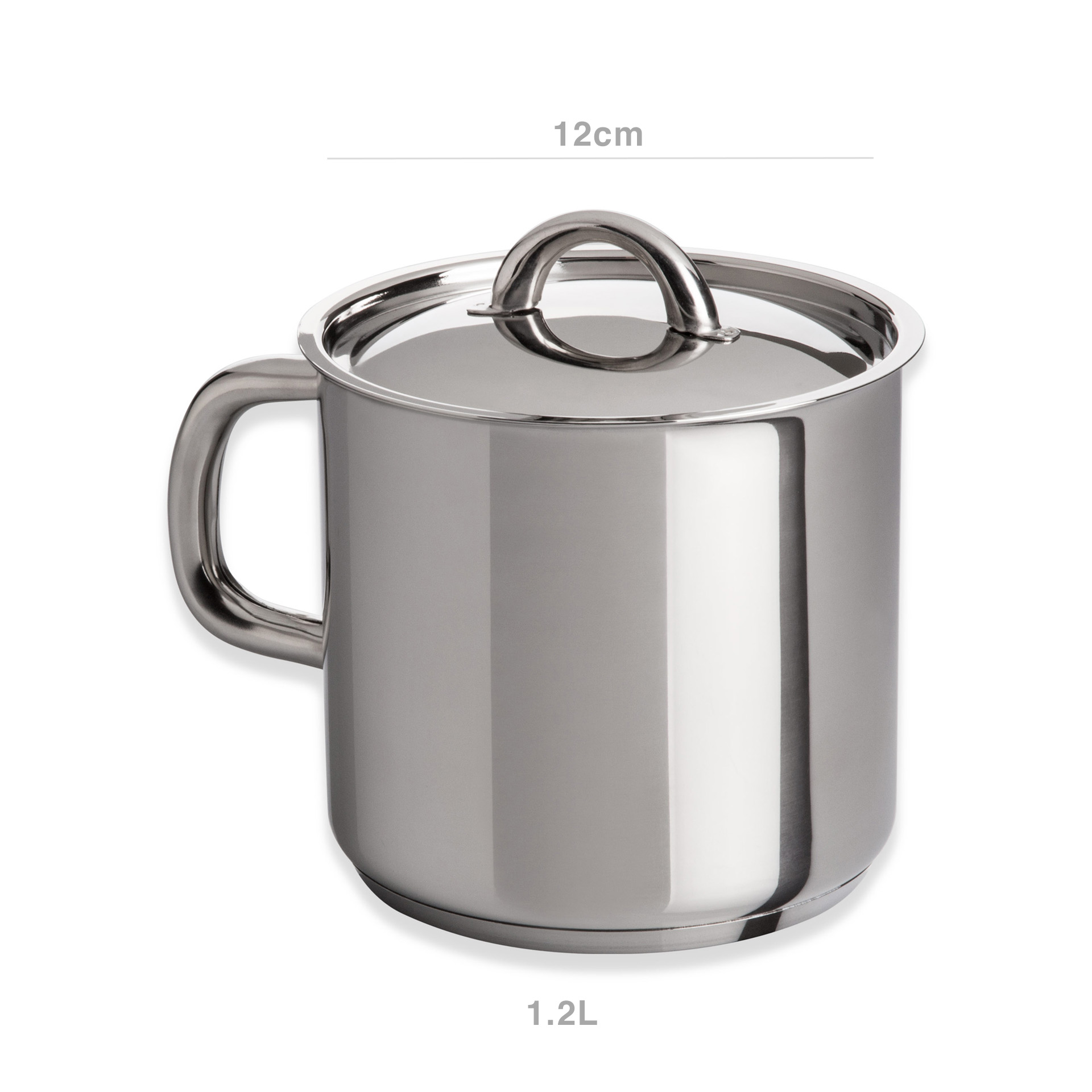 Fervedor Inox Charm Nº12 1.2L 12cm