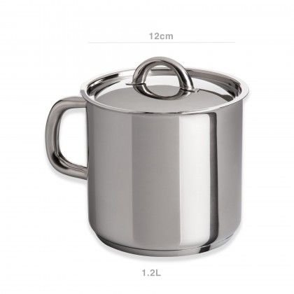 Fervedor Inox Charm N12 1.2L 12cm