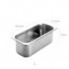 Cuvete Inox para Gelados 7L 36.5X17.5X12cm