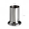 Copo Porta Palhinhas Inox Gourmet Redondo 7.5X13cm