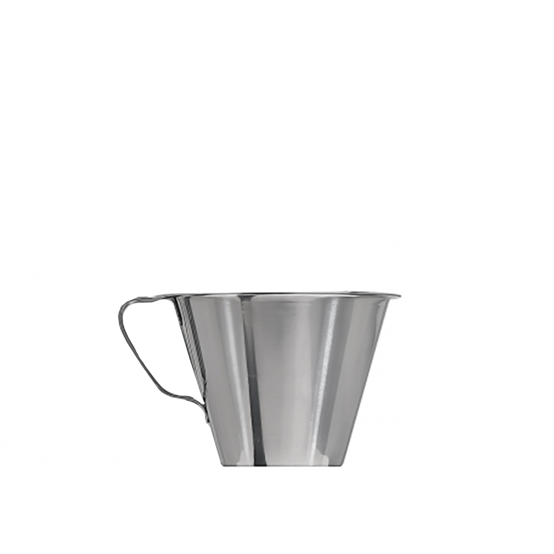 Copo Medidor Inox Cookware com Asa 250ml 10X7cm