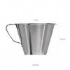 Copo Medidor Inox Cookware com Asa 250ml 10X7cm