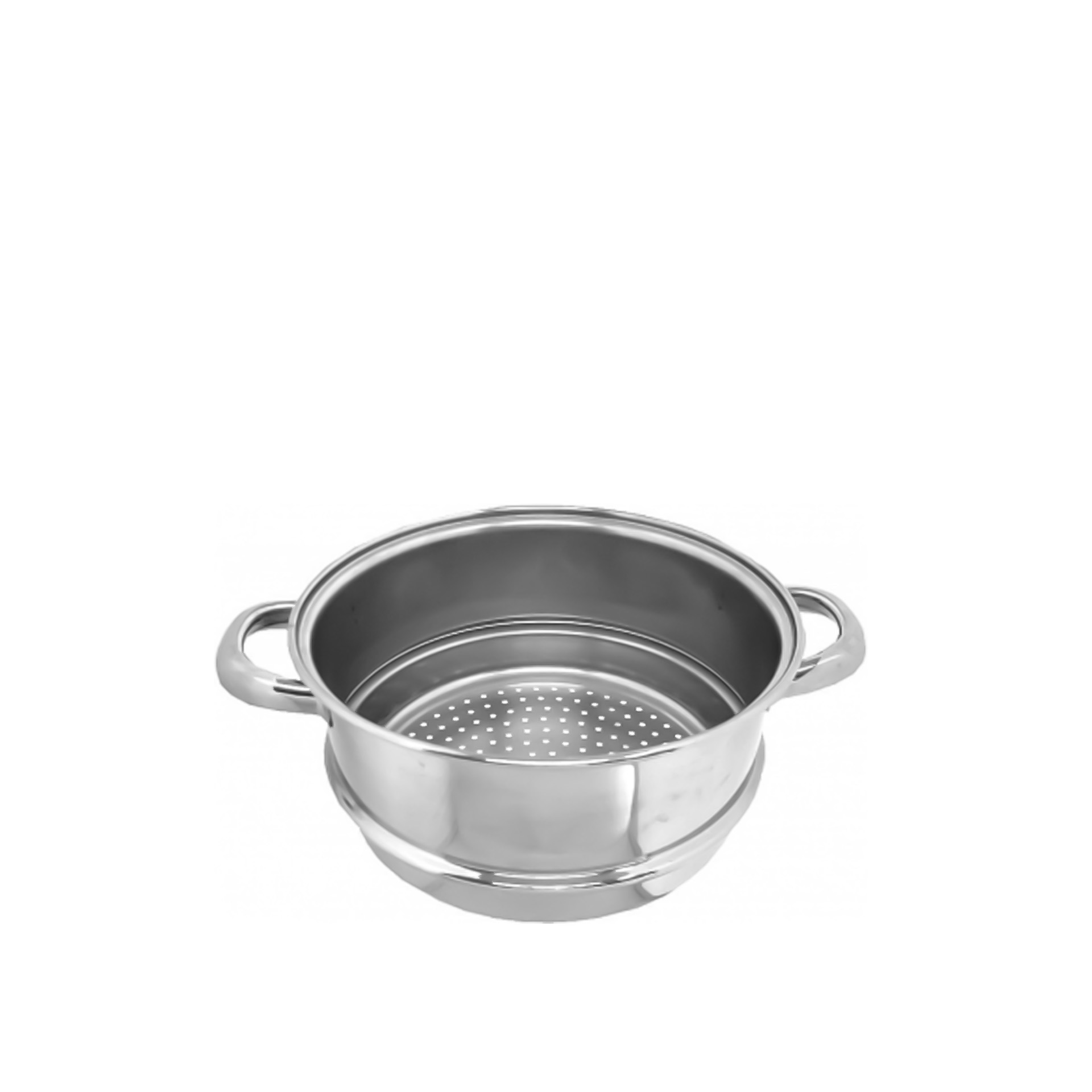 Coador Inox Cozer Vapor 20X8cm