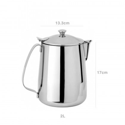 Cafeteira Inox Alfa sem Fundo T�rmico Redondo 2L 13.3X17cm