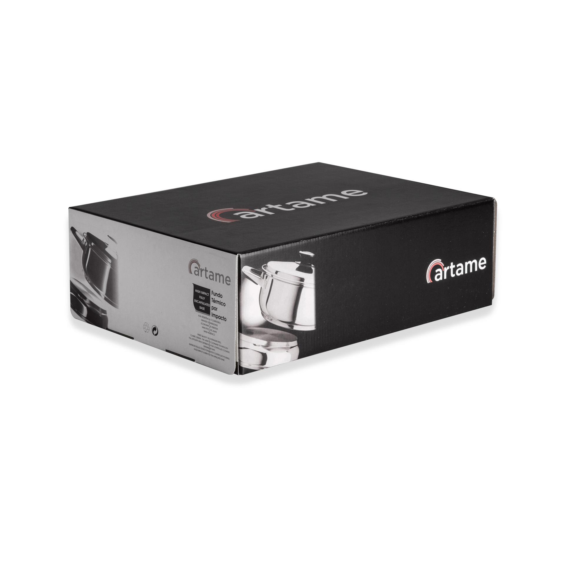 Caçarola Inox Charm com Cabo Nº14 1L 14cm