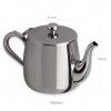 Bule Inox Algarve Redondo N3 850ml 11X10cm