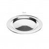 Bandeja Trocos Inox Gourmet Redondo 18X0.5cm