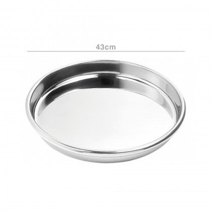 Forma Pizza Inox Grand Gourmet 43X6cm