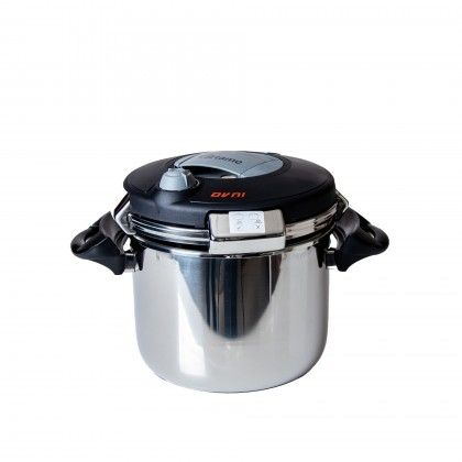 Panela Press�o Inox Ovni Redonda 8L 24X18.5cm