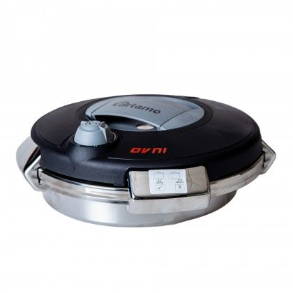 Panela Press�o Inox Ovni Redonda 8L 24X18.5cm