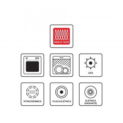 Marmita Inox Fundo Térmico Cookware Tripla 1500ml 12X16cm Marmita Inox Fundo Térmico Cookware Tripla 1500ml 12X16cm