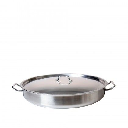 Caarola Inox Grand Gourmet Baixa Industrial N60 27.8L 60X10cm