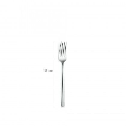 Garfo Inox Tokyo Sobremesa 180X3mm Garfo Inox Tokyo Sobremesa 180X3mm