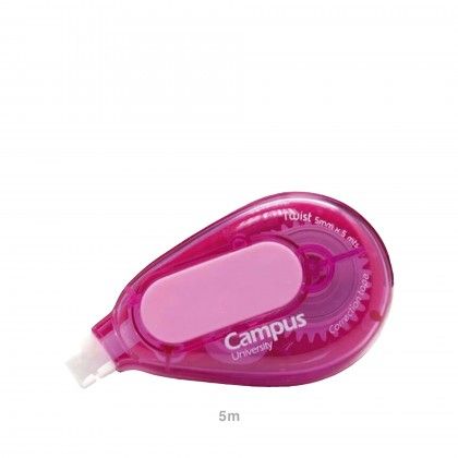 Corretor Fita Campus Twist Rosa 5mmx5m