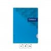 Caderno Agrafado Campus Capa Pl�stica A4 48 Folhas 90gr Quadriculado