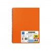 Catlogo Portflio Espiral A4 20 Folhas Laranja 31.3X23.8cm
