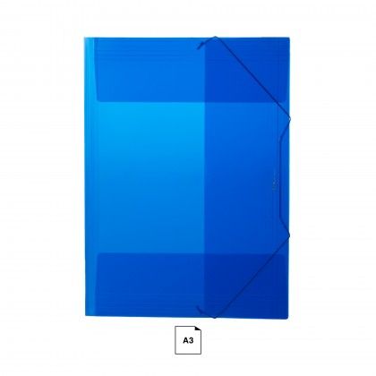 Capa Elsticos Azul A3 32X44cm