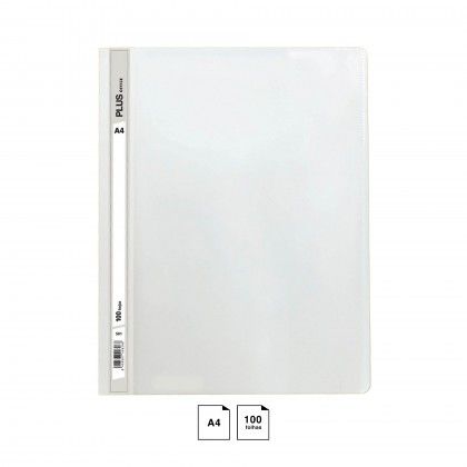 Dossier Classificador Branco A4 100 Folhas 24X31cm