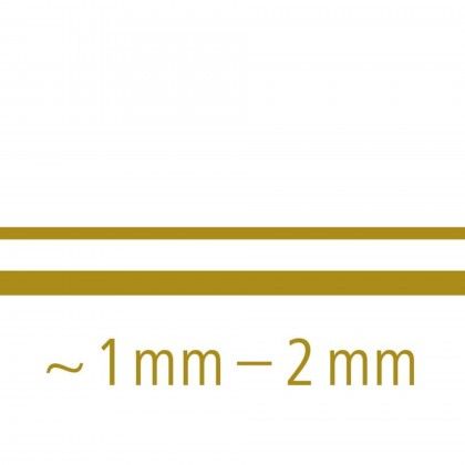 Marcador Staedtler Metlico Prata 2mm