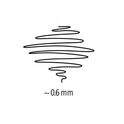 Caneta Permanente Staedtler Preto 0.6mm Caneta Permanente Staedtler Preto 0.6mm