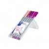 Caneta Ponta Fina Staedtler 6 Cores Flamingo 0.3mm