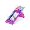STAEDTLER CANETA PONTA FINA 0.3MM 334 6 CORES PASTEL SB6PA