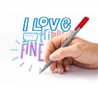 STAEDTLER CANETA PONTA FINA 0.3MM 334 6 CORES PASTEL SB6PA