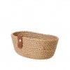 Cesta Yute Oval 25X10X7cm