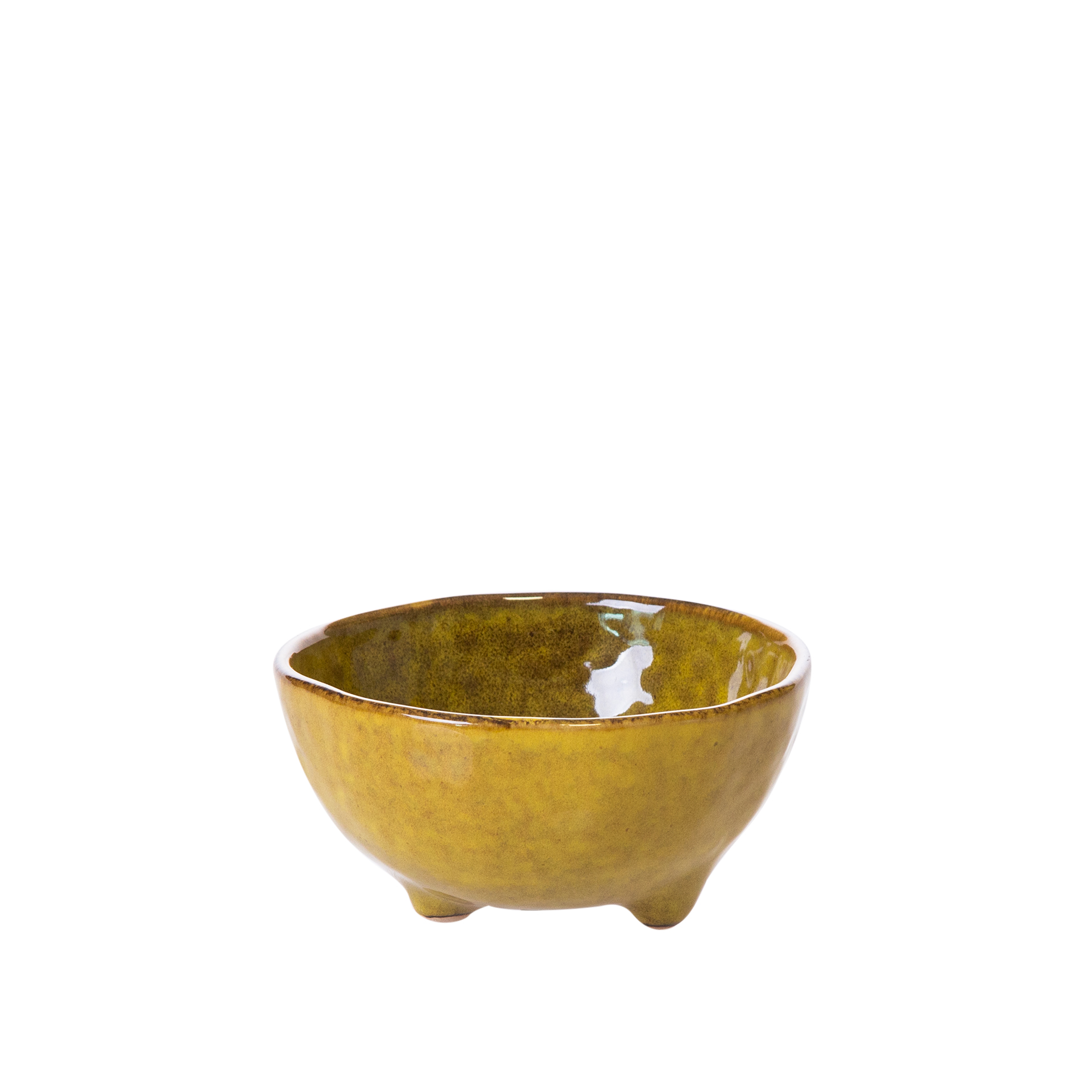 Taça Porcelana Serton Redondo Amarelo 200ml 11X5.5cm