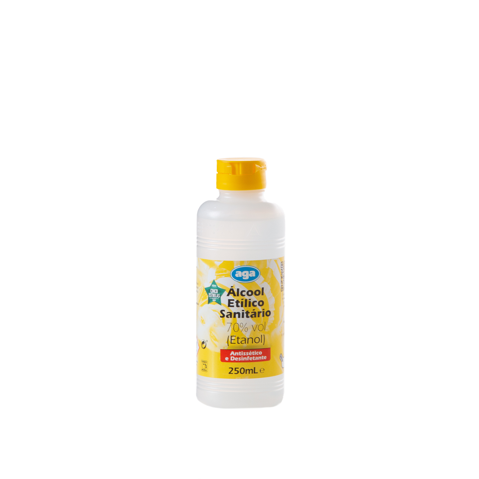 Álcool Etílico Sanitário 70% Aga 250ml