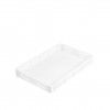 Caixa Contentora Perfurada Branca 13.5L 60X40X7.5cm