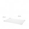 Tampa Caixa Contentora Empilhvel Branco 60X40X25cm