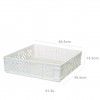 Caixa Contentora Perfurada Branco 21.8L 49.5X49.5X13.5cm