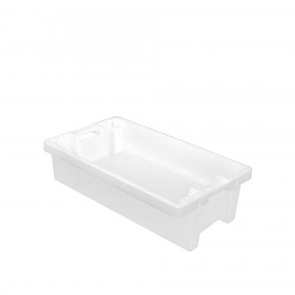 Caixa Contentora Perfurada Branco 30L 80X45X15cm Caixa Contentora Perfurada Branco 30L 80X45X15cm