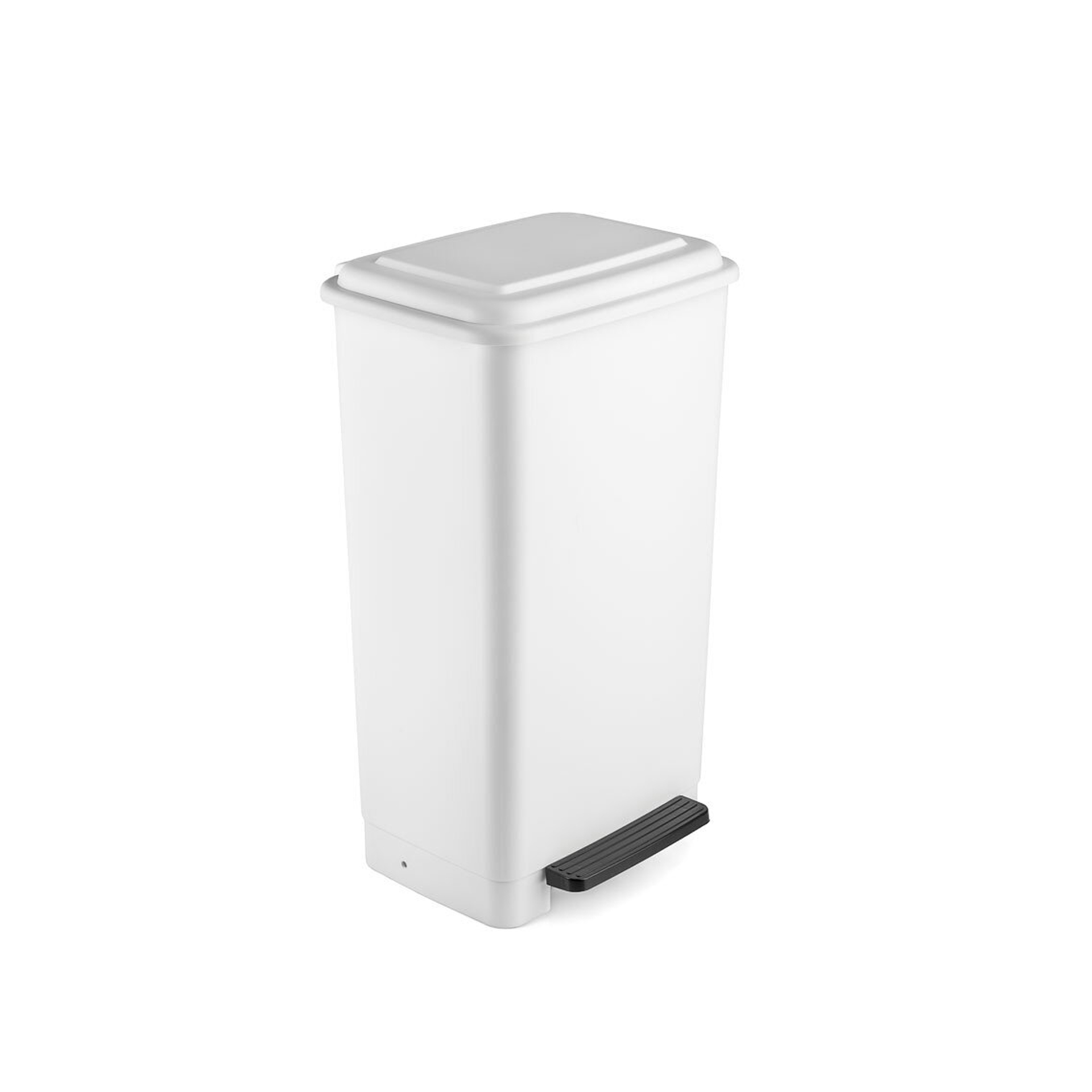 Balde com Pedal Branco 42L 64X35.7X30cm