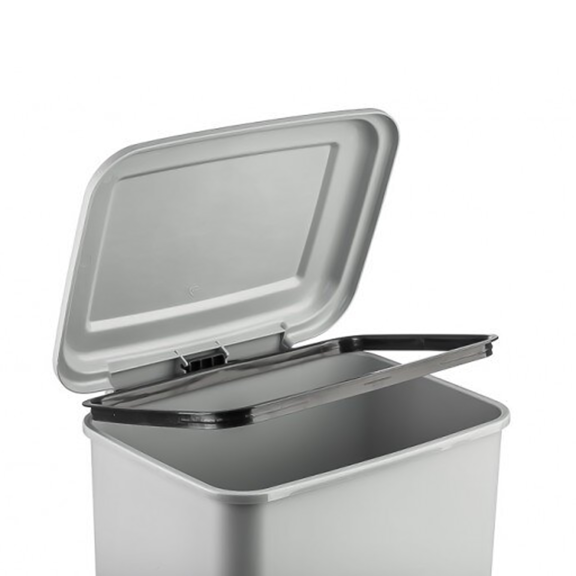 Balde com Pedal Branco 42L 64X35.7X30cm